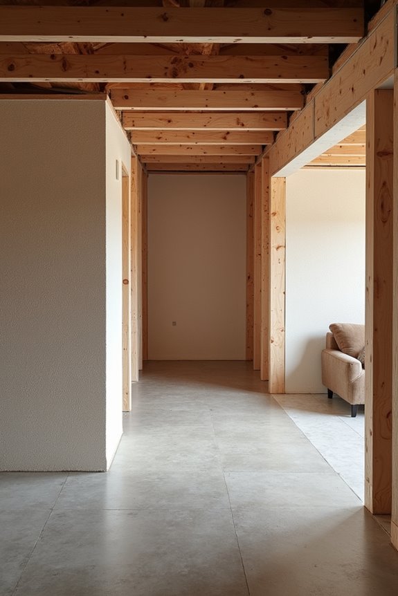 finishing vs unfinished insulation priorities