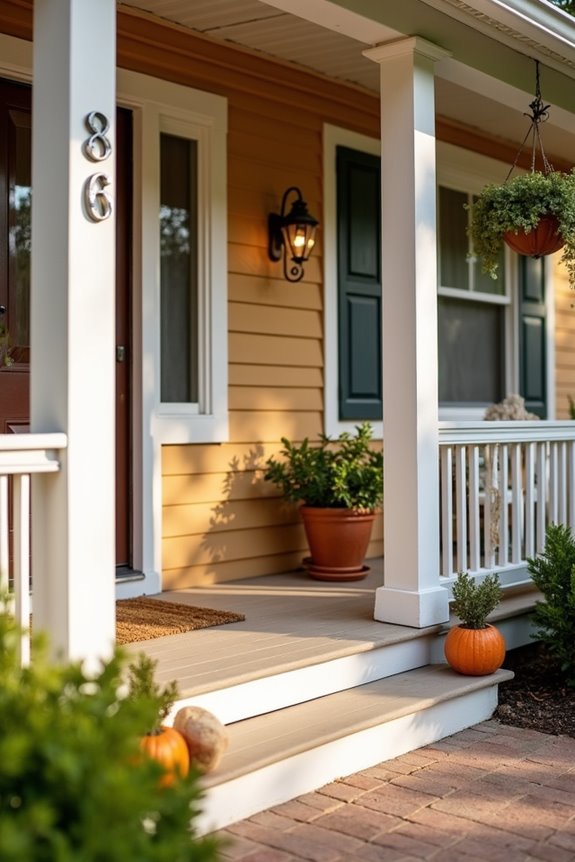 modern house numbers elevate curb appeal