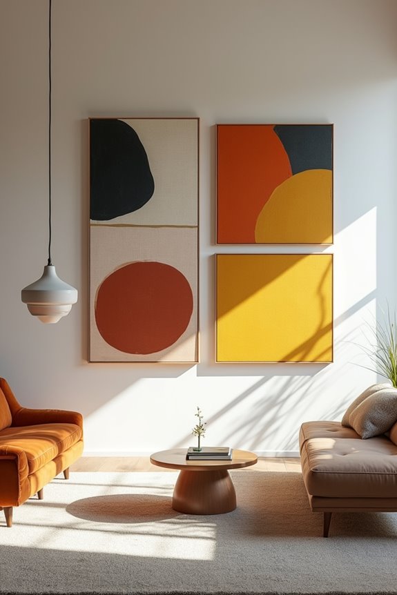 oversized art bold wall impact