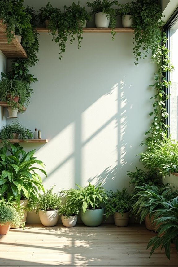 pair real plants with botanical prints