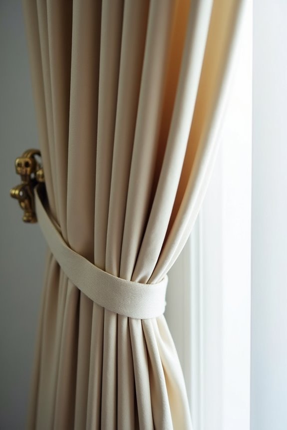 pleating tape hooks two panels