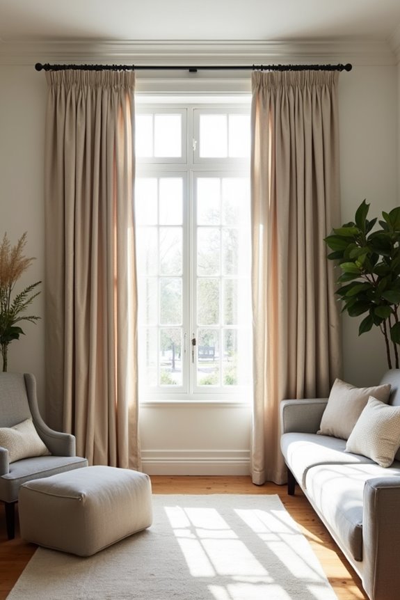 room specific curtain lengths guide